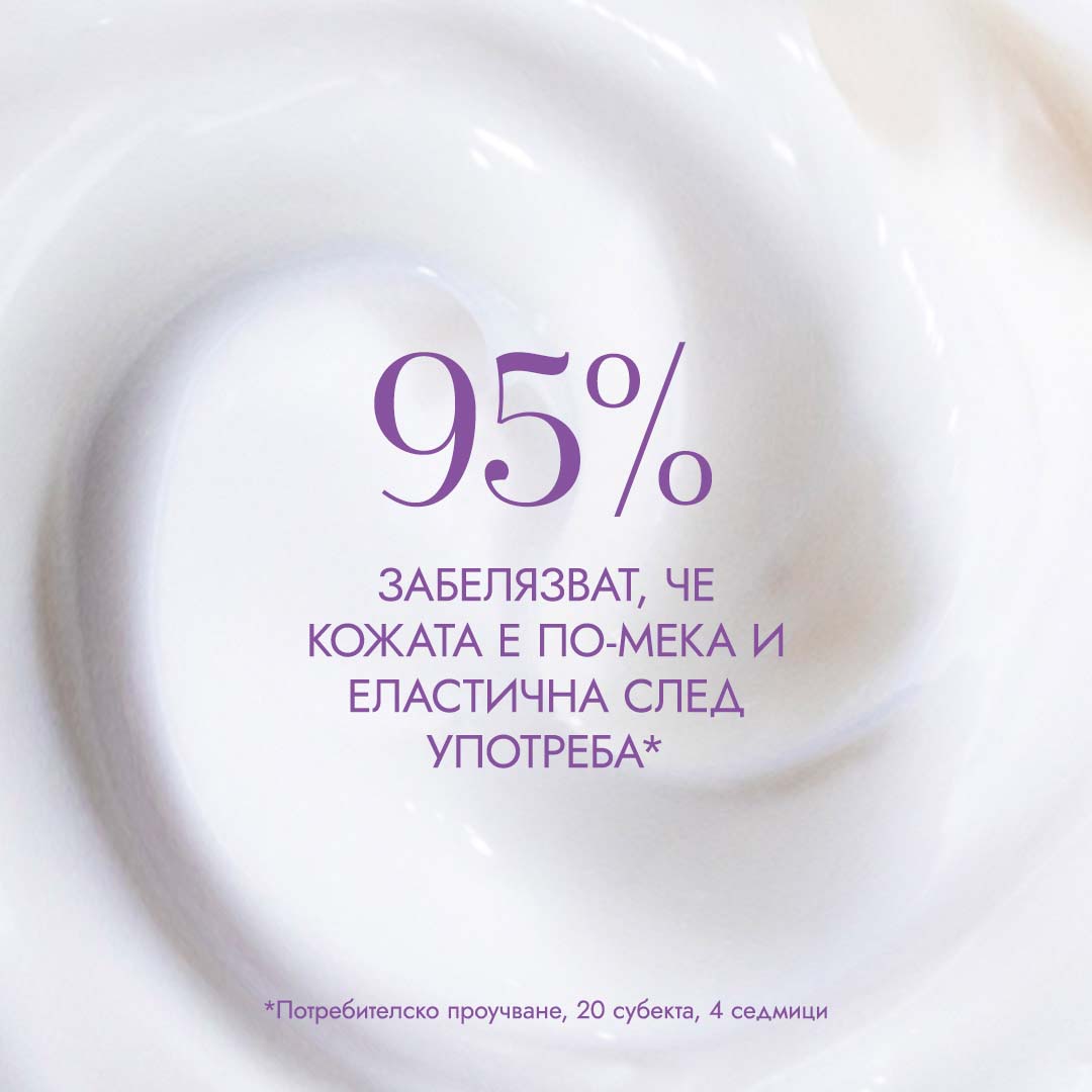 прави кожата по-мека и еластична след употреба