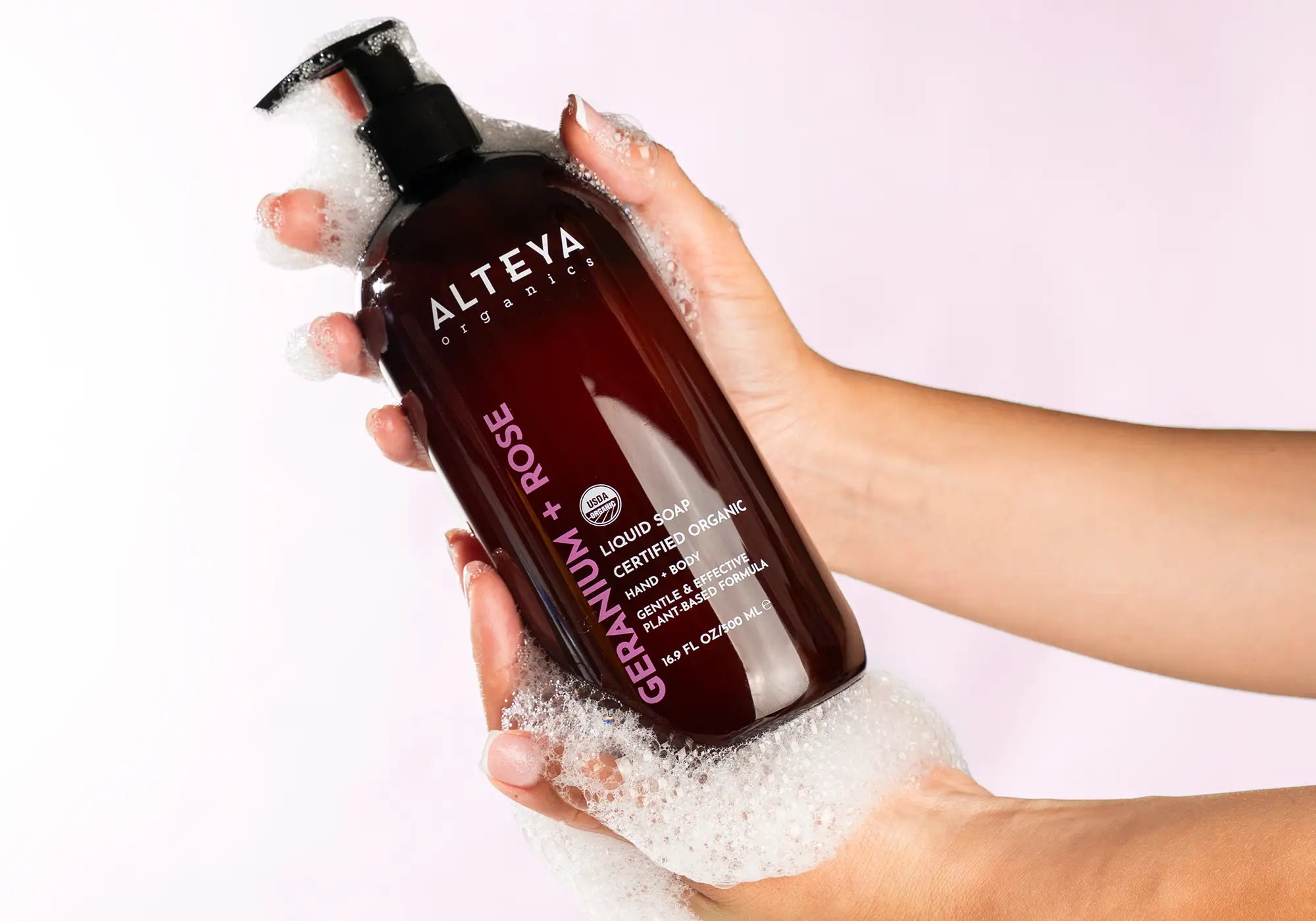 Гераниум роза течен сапун