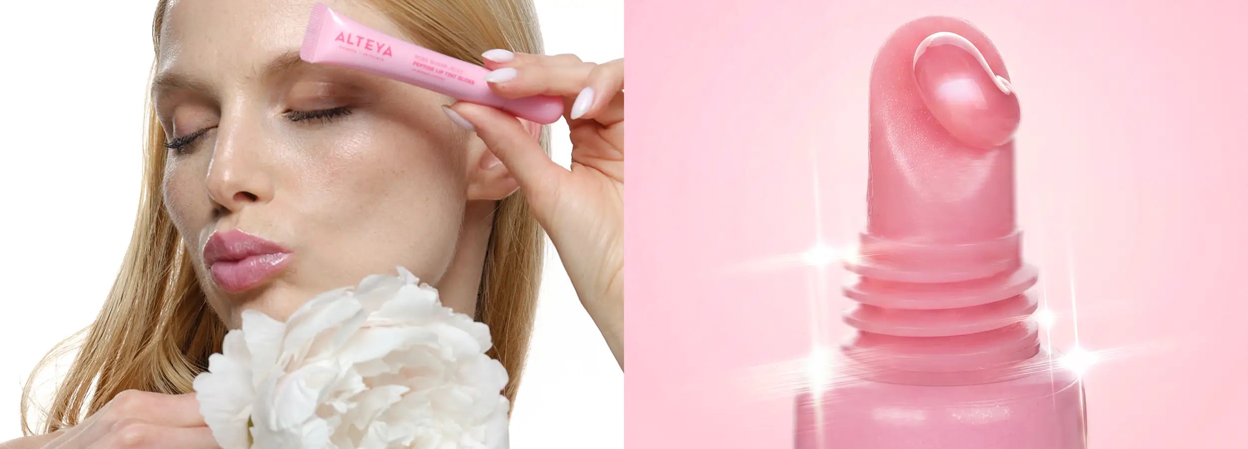 Конвенционален гланц за устни rose sugar jelly
