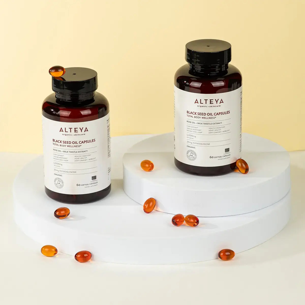 промо сет от 2 броя хранителна добавка с масло от черен кимион