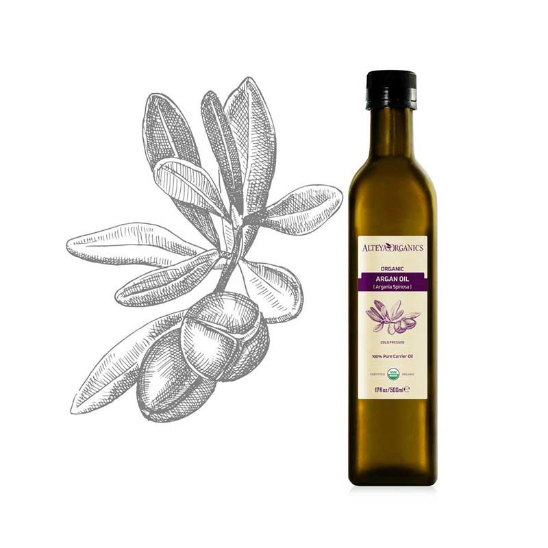 био растително арганово масло 500 мл - Против бръчки; успокоява акнето и чувствителната кожа. За здрава, жизнена и блестяща коса; укрепва ноктите и ги предпазва от нацепване;