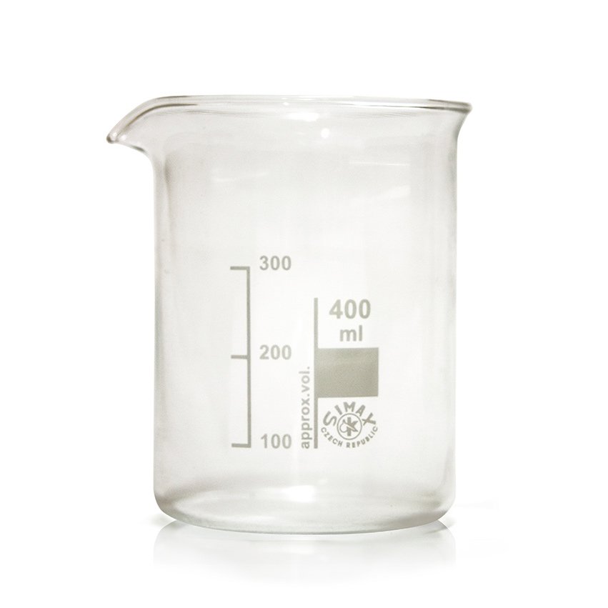 чаша “бехер” – ниска форма (simax) 400ml